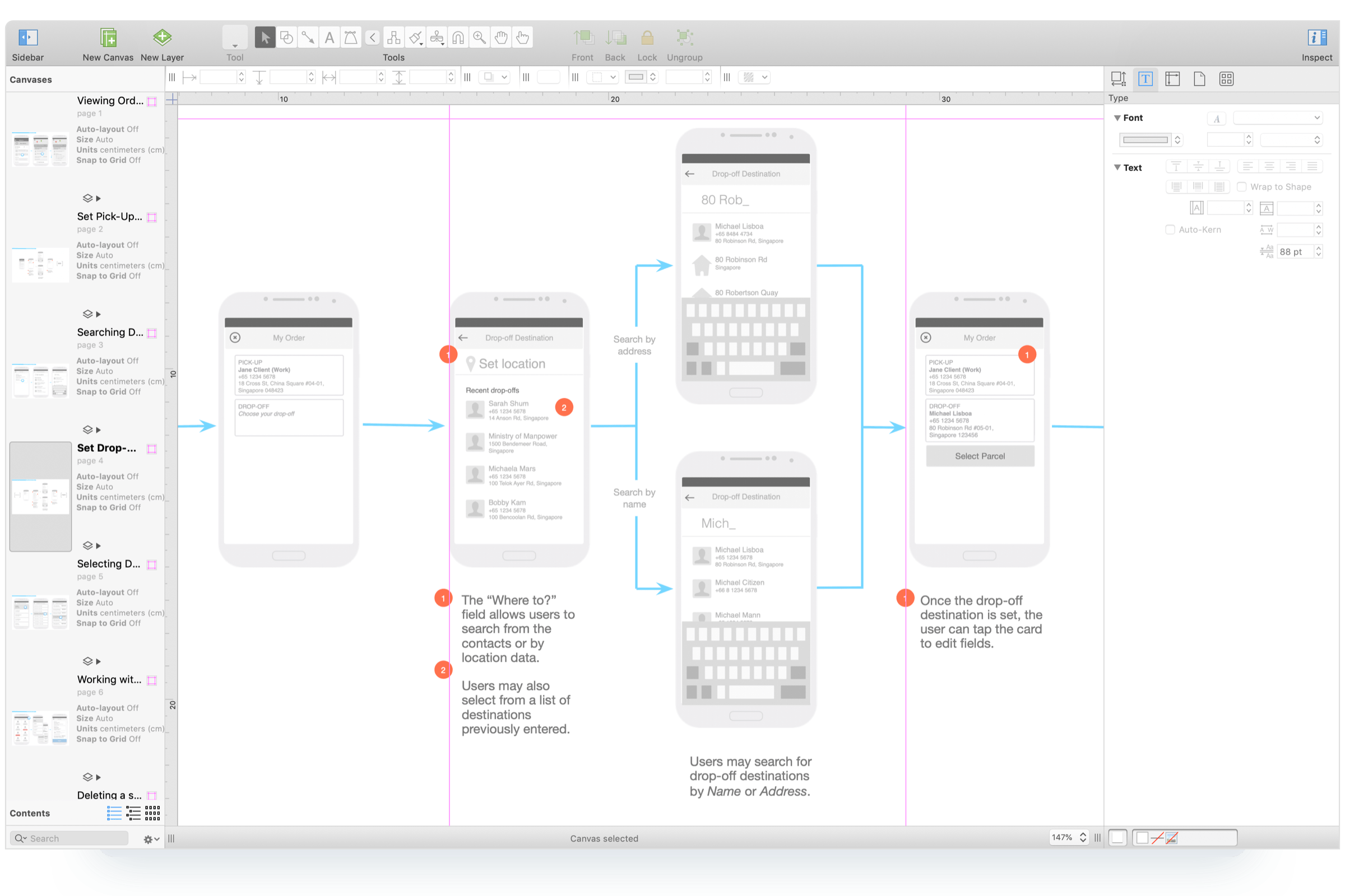Michael Lisboa | UX Design deliverables